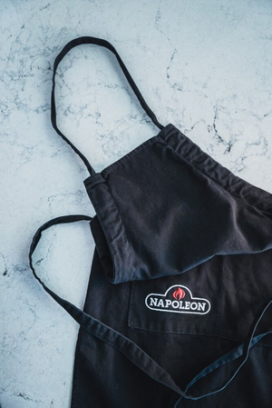 Black Grilling Apron