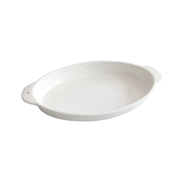 Oval Baker - pinstripes Nora Fleming