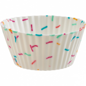 Silicone Muffin Cups (Set of 12) - Confetti
