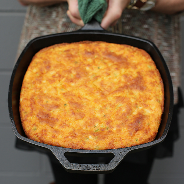10.5 Inch Square Cast Iron Skillet