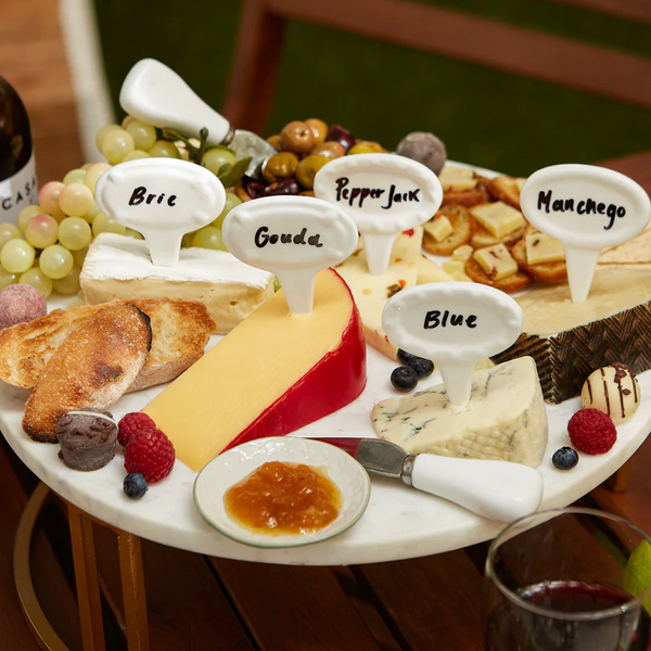 Oval Cheese Labels