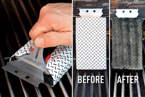 Q-Swiper 40ct Moist Grill Cleaning Wipe Refill