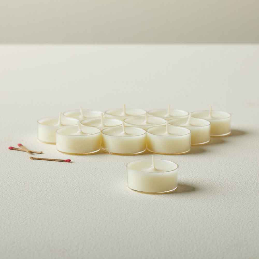 Ivory Tealight Candles 12ct