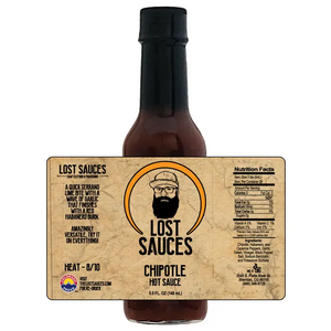 Lost Sauces Pale Ale Chipotle Hot Sauce