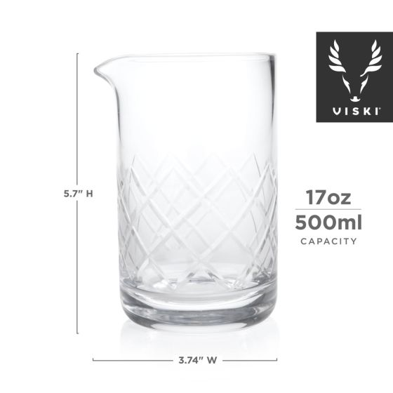 Crystal Cocktail Mixing Glass by Viski