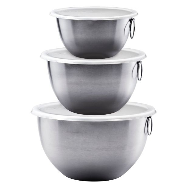Mixing Bowl S/3 Stainless Steel