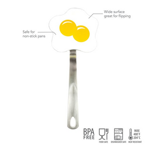 Spatulart Fried Egg Nylon Flex Turner