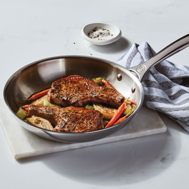 Le Creuset, Stainless Steel, 10", Fry Pan
