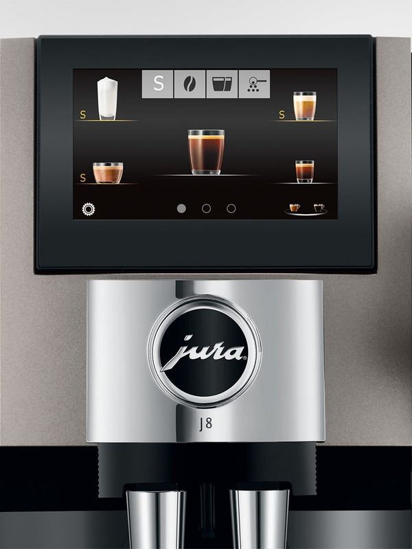 Jura J8 Midnight Sliver