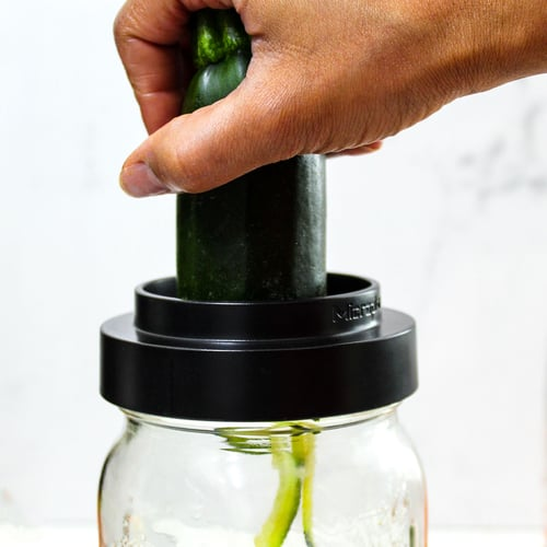 Jar Top Spiralizer