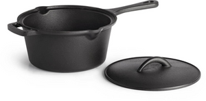 Cast Iron Sauce Pan with Life