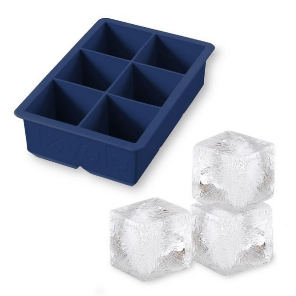 King Cube Ice Tray Indigo Blue