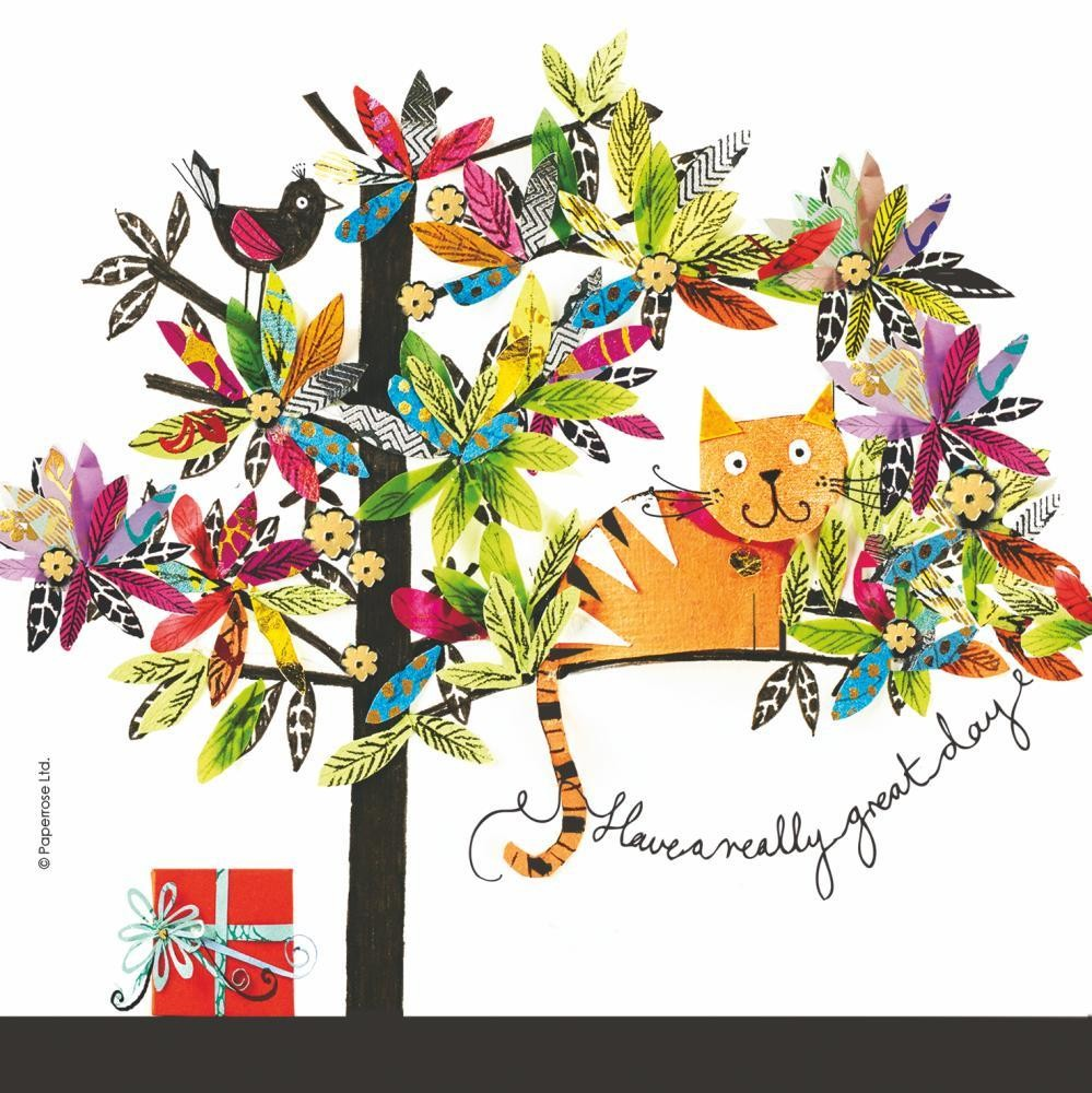 Artisan Cat Beverage Napkins