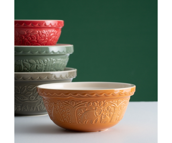 Mason Cash In The Forest Mixing Bowl Ochre S24