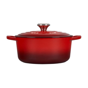 Le Creuset, Cerise, 4.5qt., Signature Round Dutch Oven