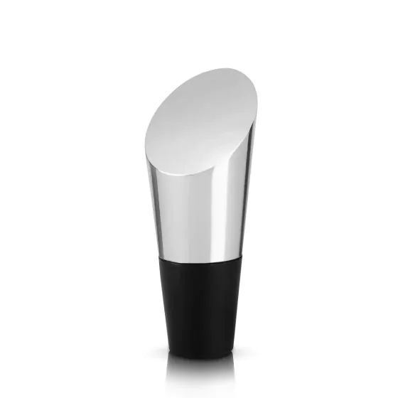 Stainless Steel Heavyweight Bottle Stopper by Viski
