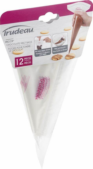 Pro.Zip Chocolate Melt Bags  12' Set of 12