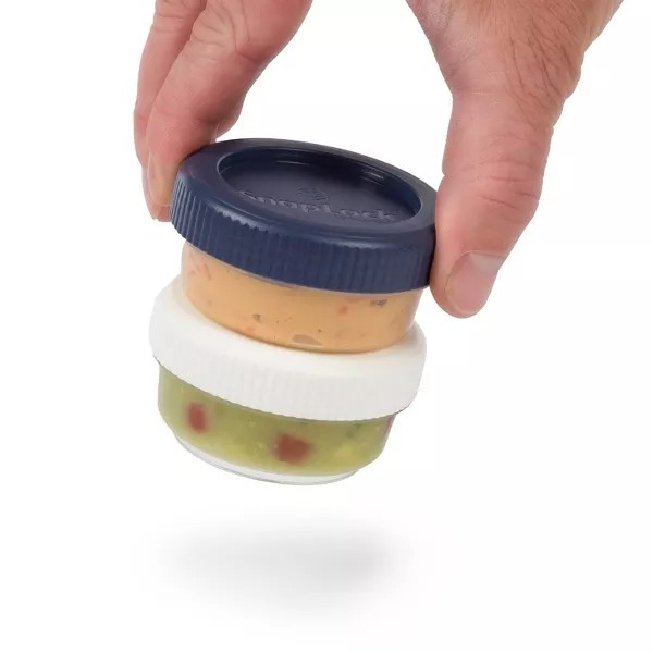 Snap Lock 4 TBSP Dressing Containers Set of 4