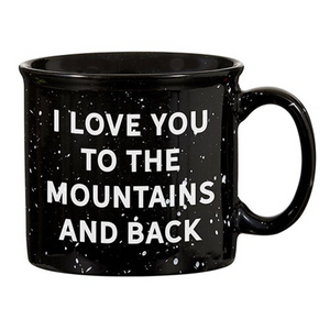 Black Campfire Mug - Love You