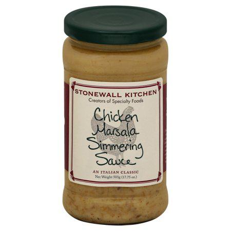 Chicken Marsala Simmering Sauce
