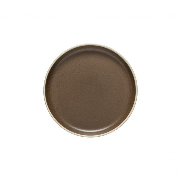 Casafina Ceramic Stoneware 9" Salad Plate (Chocolate Latte)