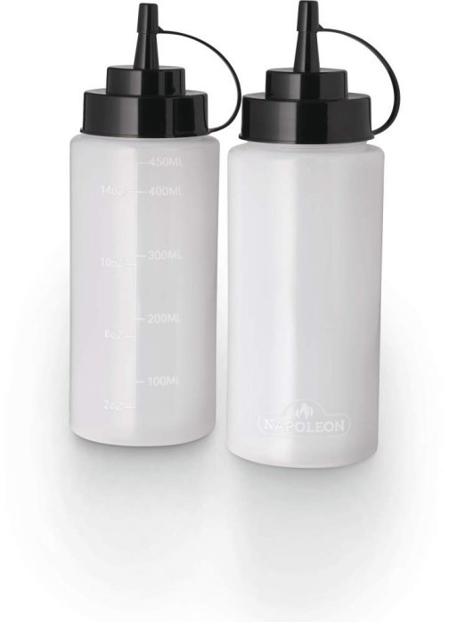 2-Piece 16oz Squeeze Bottles