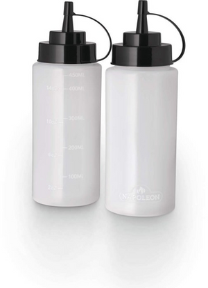 2-Piece 16oz Squeeze Bottles