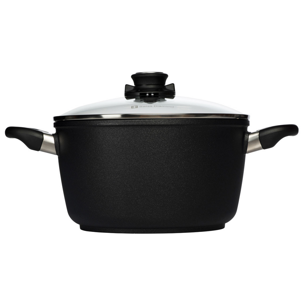 Soup Pot with Glass Lid XD 5.5 qt Nonstick