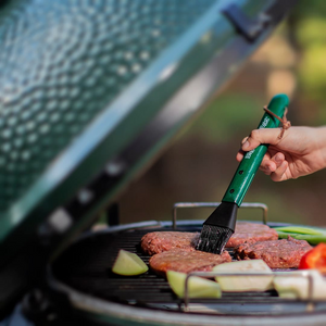 Stainless BBQ Tool Set with Wood Handles