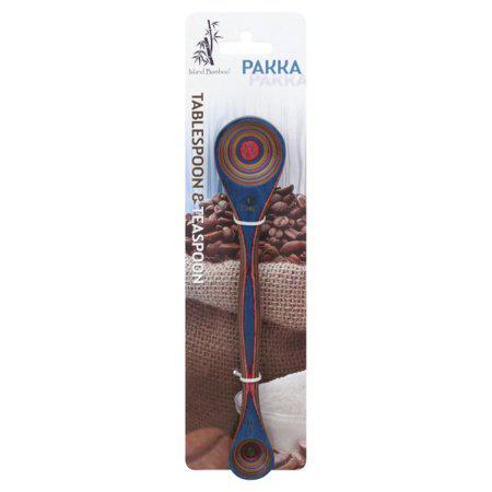 Island Bamboo 9 Pakkawood 2 in 1 Double Sided Measuring Spoon