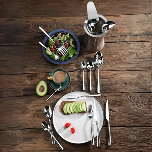 Flatware Set (20-Pcs) Forged Rain ll Series