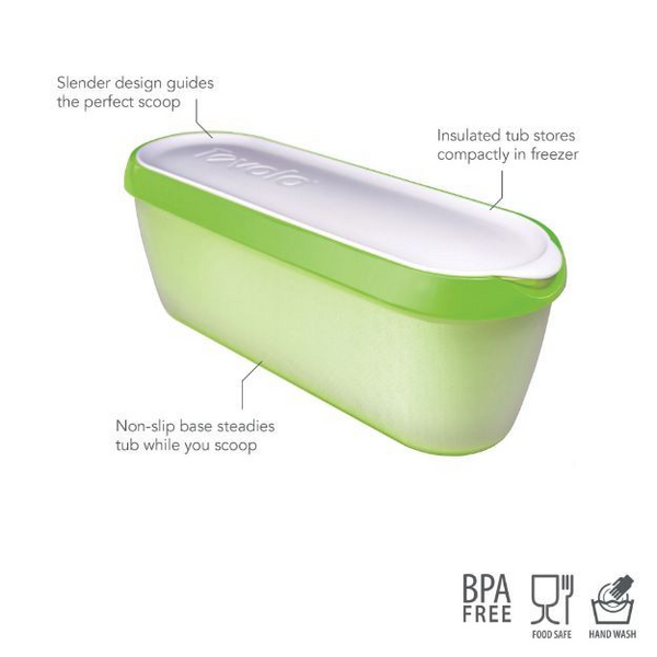 Glide-A-Scoop Ice Cream Tub - 1.5 Qt Pistachio