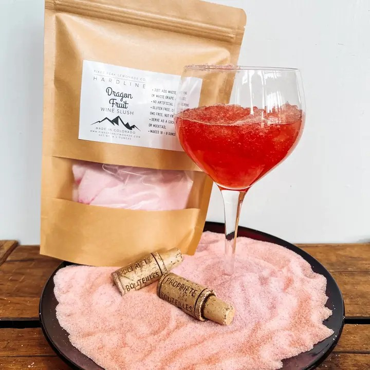 Pikes Peak Lemonade Co. Dragon Fruit Wine Slush Mix