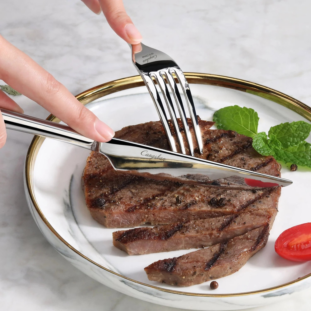 Flatware Set (47-Pcs) - Rain ll Series