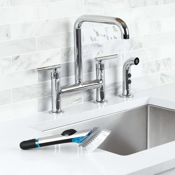 Steel Soap Dispensing Dish Brush Refills