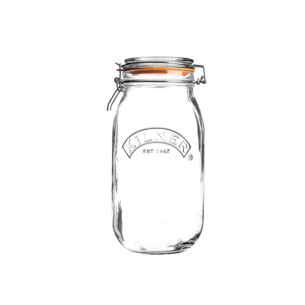 Round Clip Top Jar 51oz.