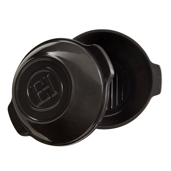 Bread Pot (Truffle) Emile Henry (charcoal)