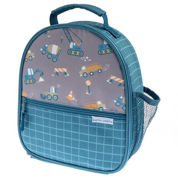 ALL OVER PRINT LUNCHBOX - CONSTRUCTION