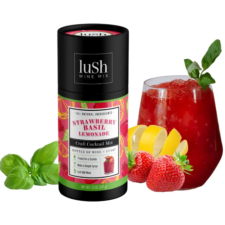 Strawberry Basil Lemonade Singles