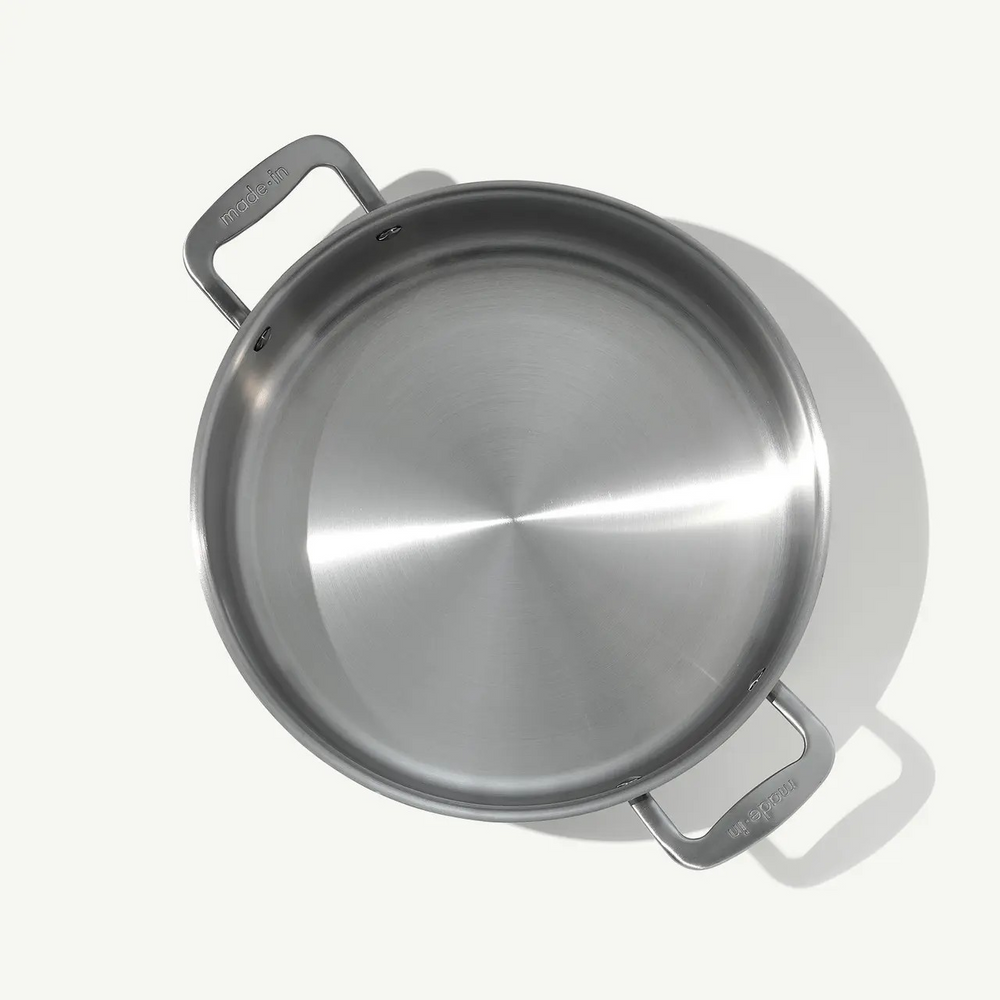 Stainless Rondeau 6qt W/Lid