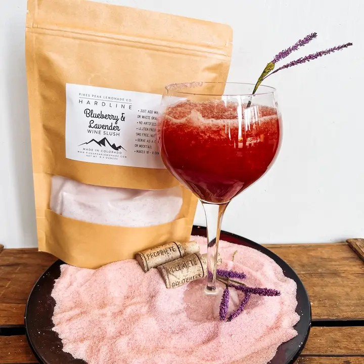 Pikes Peak Lemonade Co. Blueberry Lavendar Wine Slush Mix
