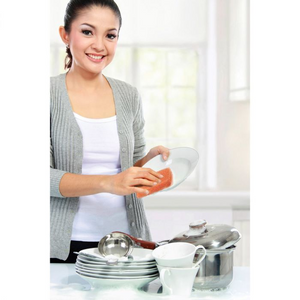 Peachy Clean Dish Scrubber