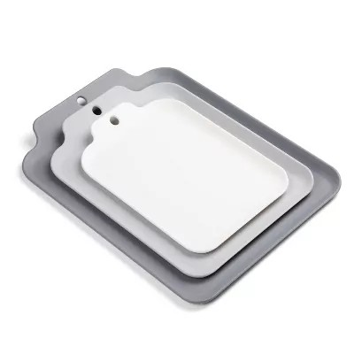 3pc Cut and Contain Cutting Board Set