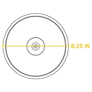 8 Inch Glass Lid