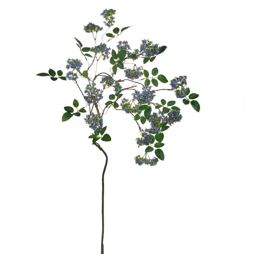 41" Purple Blossom Spray
