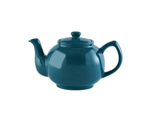 Teal 6 Cup Teapot
