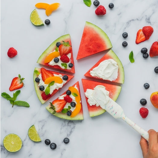 Confetti Silicone Jar Spatula 11''