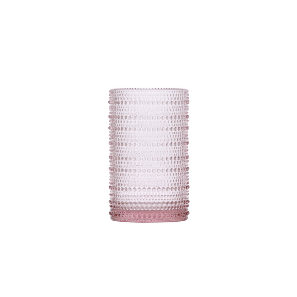 Jupiter Pink Ice Beverage Glass 13oz