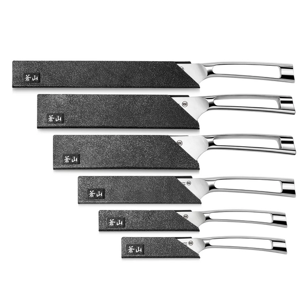 6-Piece Knife Edge Guard Set, Black