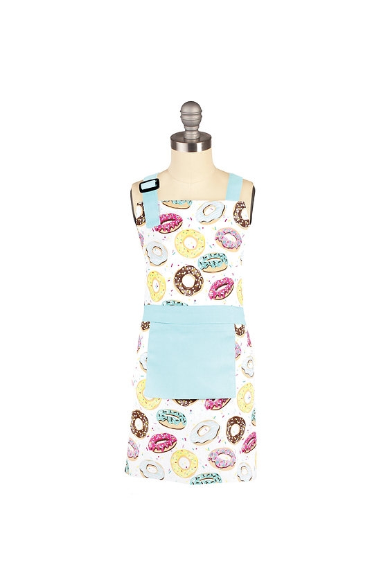 MU Kitchen Kids Apron Donuts